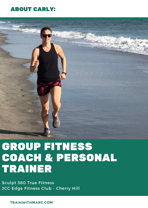 Carly joins TrainwithMarc as a personal trainer & group fitness coach