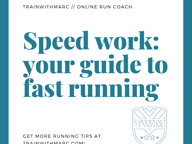 Speed Training for Distance Runners