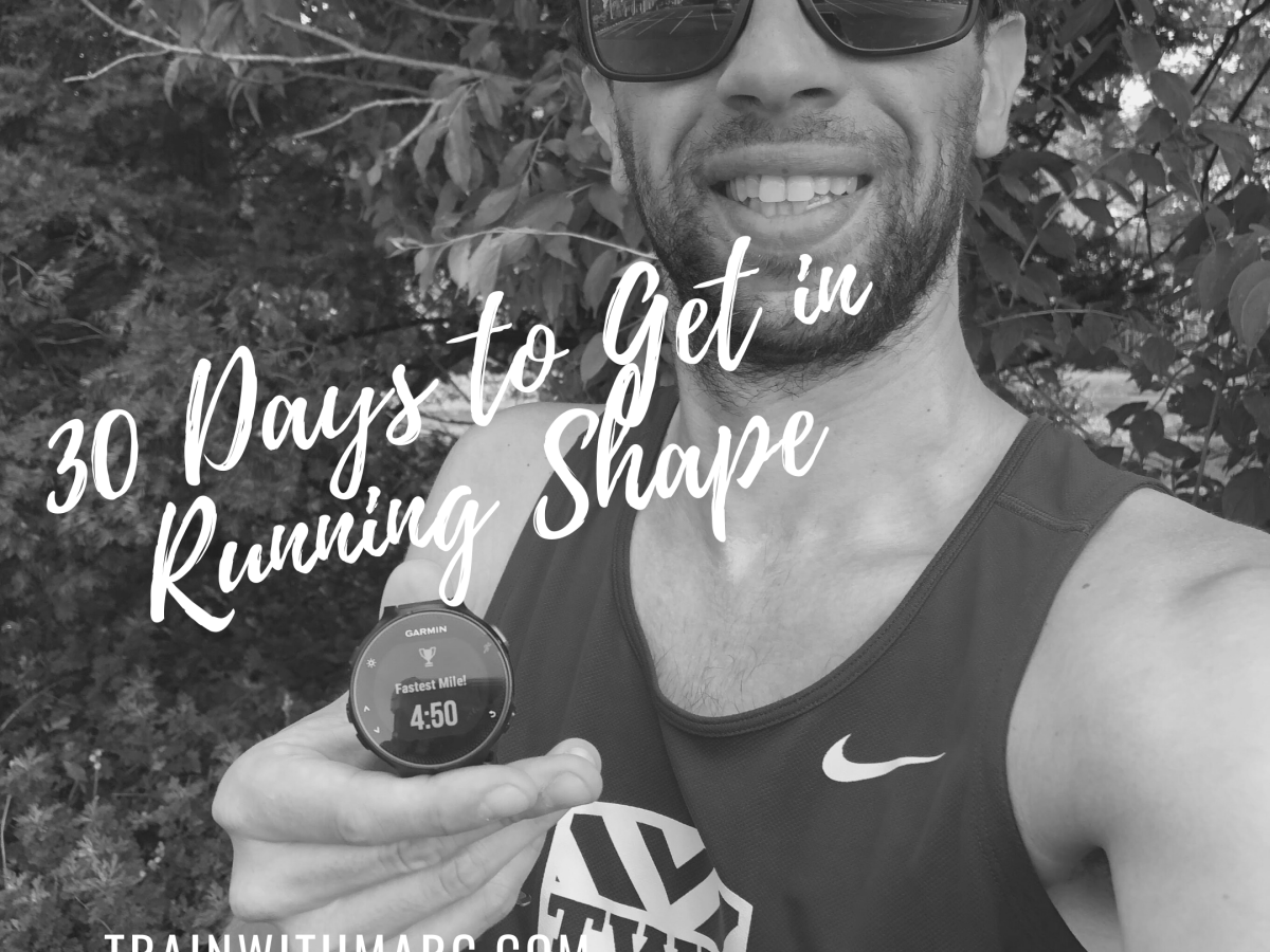 30 Days To Get In Running Shape: What I Do and Why It’ll Work For You Too